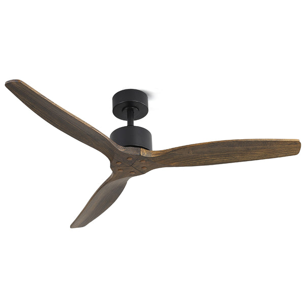 Devanti 52” Wooden Ceiling Fan with Remote – Indoor & Outdoor Use-NexHomeDecor