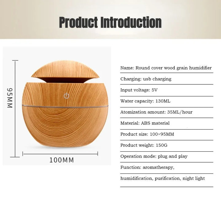 USB Air Humidifier with Oil Fragrance-NexHomeDecor