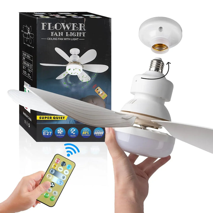Light Bulb Ceiling Fan Remote Control-NexHomeDecor