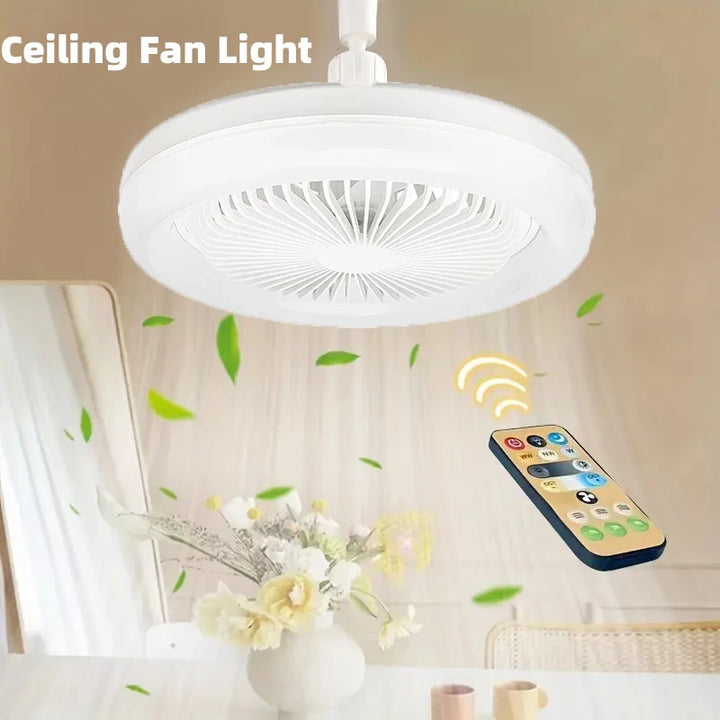 Modern Light Bulb Ceiling Fan-NexHomeDecor