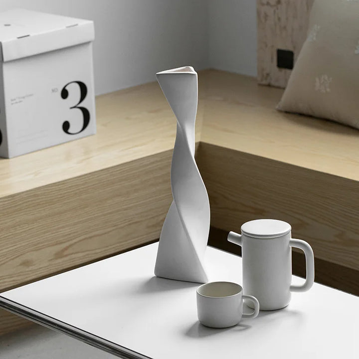 Handcrafted Tall Ceramic Vase 41cm-NexHomeDecor