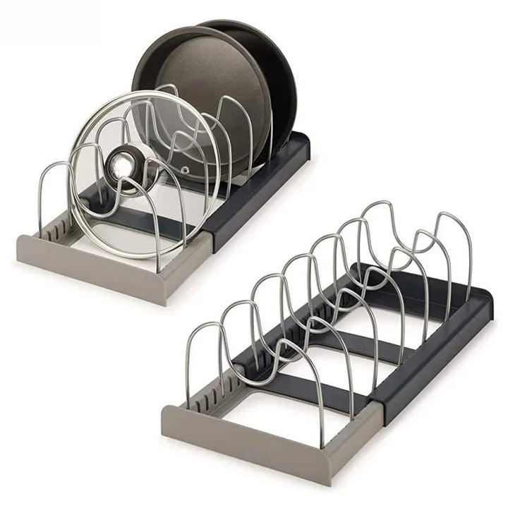 Expandable Pot and Pan Organiser Rack-NexHomeDecor