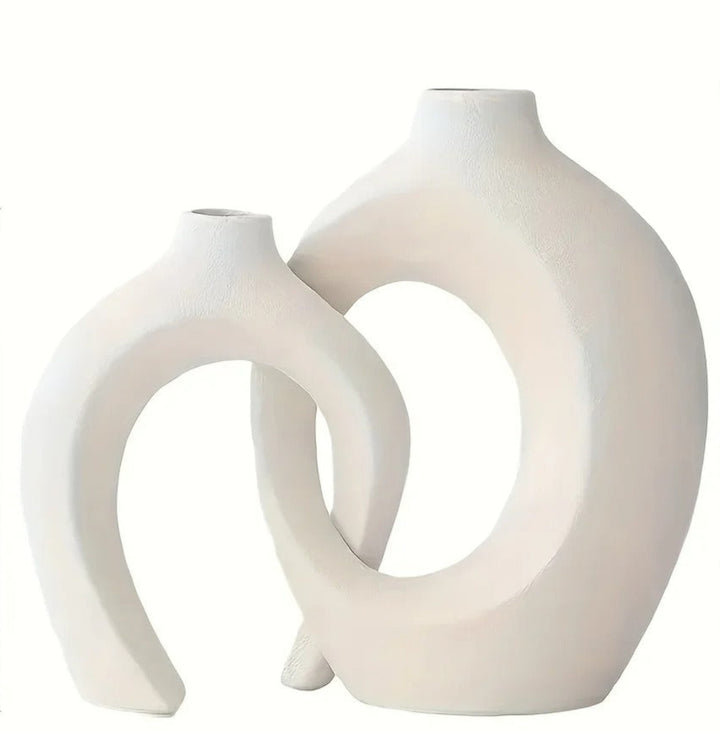 Ceramic Vase Set-NexHomeDecor