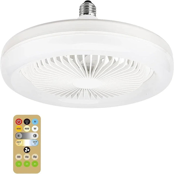 Modern Light Bulb Ceiling Fan-NexHomeDecor